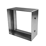 ステンドグラス ピュアグラス ピュアグラス オプション 190シリーズ専用 ステンレス枠 190×190×D100mm