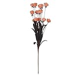 Auntwhale 50センチメートル15頭人工花のシミュレーションホームウェディングの装飾のためのローズフェイクシルクフラワー