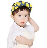 Embellir（アンべリール）キッズ キャップ 男の子 女の子　兼用 レモン柄 BB005N (ネイビー)