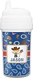 ブルーWestern幼児用Sippy Cup ( Personalized )