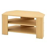 テレビ台 コーナー 32インチ対応 ローボード 省スペース テレビラック シェルフ 幅80cm 木製 ナチュラル