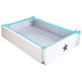 Ggumbi ベビーサークル＋カバー ２点セット 折りたたみ マット World Star Extra Large アイボリー×ベージュブラック