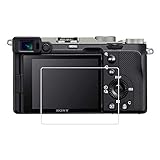 Zshion SONY ソニー α7C ILCE-7C Alpha a7c 用 対応 ガラスフィルム 強化ガラス 液晶保護フィルム 高透過率 気泡ゼロ 指紋防止 硬度9H (透明な) 【2 枚パック】