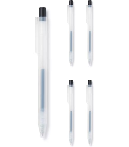 Amazon | 無印良品 さらさら描けるゲルインキボールペン ブルー