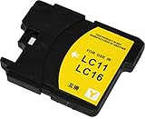インク王国 ブラザー工業 LC11/16-Y イエロー 単品 互換インクカートリッジ MFC-J855DWN|MFC-J855DN|MFC-J950DWN|MFC-J950DN|MFC-J850DWN