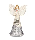 High Quality 82314 Teacher Collectible Figurine, Angel Holding Book and Apple, 6-Inch