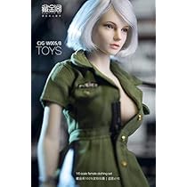 Amazon | 1/6 フィギュア 女性 米軍スタイル アメリカ軍 ドレス