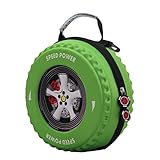 クリエイティブ子供ウィールドバックパックソフトショルダーバッグファッションスクールバッググリーン