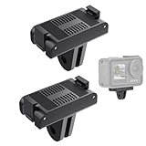 latikaly DJI OSMO Action 3/4/5PRO用磁気マウント 2枚セット 磁気アダプターマウント クイックリリース式アダプター クションカメラアクセサリー 脱落防止 DJI用アクセサリー