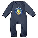 かわいい ボーイとガール ゴールデンステート ウォリアーズ スカル デザイン 子供服 100%綿 Navy Size 12 Months