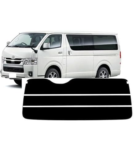 Amazon.co.jp: リア1枚貼り成型済みハイエース・レジアスエース200系