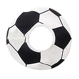 EOZY ベビー よだれかけ 丸い型 5重防水 ビブ お食事用 柔らかい スナップ 360度回転 スタイ 可愛い 赤ちゃん 子供用 保育園 男の子 女の子 サッカー