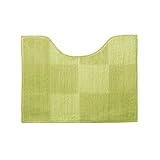 [ベルメゾン] トイレファブリック トイレマット ミニ ユニットバス用 すべりにくい グリーン トイレマット 約45×60cm