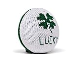 おもちゃ Estella Hand Knit Organic Lucky Clover Rattle Baby Toy [並行輸入品]