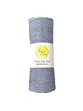 little Big Bee Swaddle Blanket : Beekeeper Blanket Zigazig Ocean [並行輸入品]