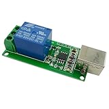 EasyWordMall USB 1 チャンネル 5V リレーモジュール コンピュータコントロールスイッチ PC インテリジェント制御