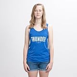 ユニセックスMen and Women ThunderタンクシャツOKC Oklahoma City Adult True Royal Triblend by Shop Good