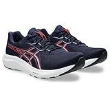 [アシックス] ランニングシューズ GEL-CONTEND 9 1011B882 メンズ 406(ミッドナイト/フラッシュ レッド) 26.0 cm 4E