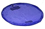 Bilipala 60inch Baby Kids Toy Storage Bag, Foldable Play Mat, Portable Toy Organizer, Blue [並行輸入品]