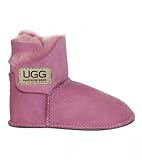 UGG Australian Made since 1974(アグオーストラリアメイド1974) アグ ブーツ ベビー用 シープスキン クラシック (オーキッド・サイズ S) 【正規輸入品】