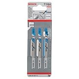 BOSCH(ボッシュ) 金工用ジグソーブレード3本組 T-118A/3