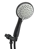 Vida Alegria H5+ 2.5GPM 手持ち式シャワーヘッド スチールホース ホルダー 5種類のスプレー付き 5 inch diameter ブラウン H5SET-ORB