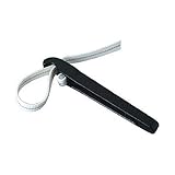 Master Plumber 321-334 Mini Strap Wrench Adjusts To 2-Inch Pipe Capacity Prevents Denting Scratching
