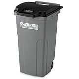 【送料無料】業務用にもご家庭用にも大活躍！　キャスターペール　90L　（ペール・ゴミ箱・大型ペール・大型ゴミ箱・90L）