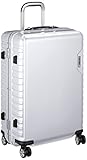 [アジア・ラゲージ㈱] ハードキャリー MAX SMART(マックススマート) 手荷物預け可能サイズ 56L ダイヤル式ロック 静音キャスター 56L 64cm 4.3kg MS-205-25 WH 