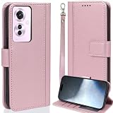【WenziLior】 OPPO Reno11 A 用 ケース 手帳型 ストラップ OPPO Reno11A カバー 適用 OPPOReno11A A401OP CPH2603 手帳ケース オッポ リノ11A 携帯カバー オッポリノ11A スマホケース おっぽ リノ11 A 手帳 case ストラップ付き マグネット カード入れ カード収納 スタンド機能 スマホケース ピンク