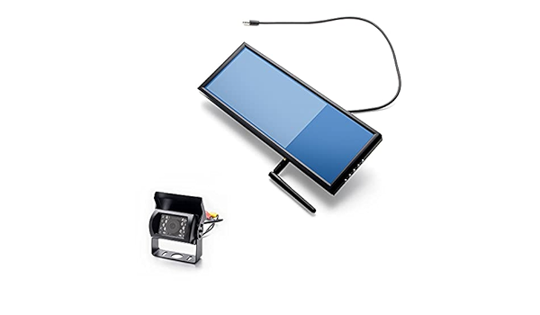 セール セット モニター バックミラーモニター ルームミラーモニター 91c859b トラック対応 連動 カメラ 角型 バックカメラ 24v 12v 9 1インチ ディスプレイ モニター