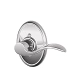 Schlage F170ACC625WKFRH Wakefield Collection Right Hand Accent Decorative Trim Lever Bright Chrome [