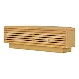 コーナーテレビ台 テレビボード Corner Calf (コーナーカーフ) 木製 37型対応 完成品 (ナチュラル)