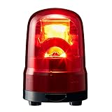 パトライト/PATLITE 回転灯 SKH-M2TB-R Φ100 AC100～240V 赤色 ブザー付 プッシュイン端子台