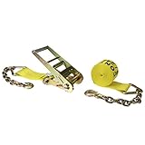 4 " x 30 'ラチェットストラップチェーン拡張機能で&クレビスグラブフック