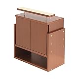 【JAJAN】フィギュアラック「レギュラー」55シリーズ奥行29cm専用上置きロータイプ対応天井高225-252.5cm ブラウン【正規品】 CR-5529USB[地震対策]