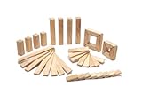[テグー]Tegu 40 Piece Explorer Magnetic Wooden Block Set, Natural P-11-024-SJG [並行輸入品]