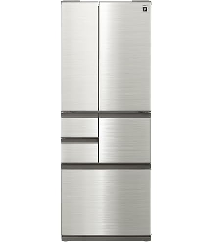 Amazon | シャープ 冷蔵庫 幅68.5cm 502L フレンチドア SJ-SF50M