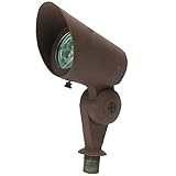 Best Quality Lighting BQ6RT Finished Outdoor Up Light with Clear Glass Shade, Rust [並行輸入品]