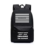 韓流グッズ BIGBANG GD ビッグバン made VIP 可愛 ファッション バッグ リュックサック (ブラック)