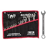 Comgrow 10PCS コンビネーションレンチ 工具セット 道具セ ットラチェットコンビネーションレンチ コンビレンチセット 両用ヘッド 作業工具セット ガレージツールセット 工具 道具 セット 