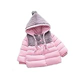 Mycu コート 子供服 女の子 赤ちゃん服 冬季 ジャンパー ジャケット アウター フード付き 厚手 長袖 暖かい 上着 小さい辮髪