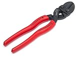 HK Porter 0890MA Compact Bolt Cutter - Flush Cut Blades-Plastic Dipped Handles,Red/Black by Cooper T