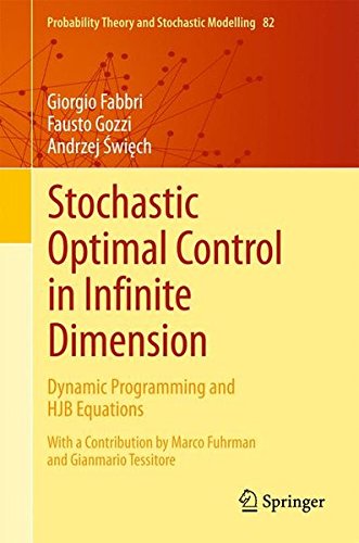 Stochastic optimal control in infinite dimension : dynamic programming and HJB equationsの表紙