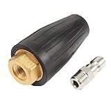 Lovoski 2.5/3.0/ 3.5/4.0/4.5 GPM 　ターボ　ノズル　スプレー　3600 PSI　クイックコネクト　高圧洗濯機用 - 4.0GPM