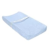Carter's Popcorn Valboa Changing Pad Cover, Cloud Blue by Carter's