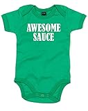 (オーサム　ソース) Awesome Sauce, プリント　ベビースーツ - グリーン/白 12-18 ヶ月