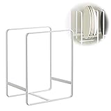 ディッシュラック ディッシュスタンド 皿立て お皿スタンド 皿収納 キッチン収納 おしゃれ ディッシュラック プレート Lホワイト 02322