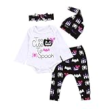 Lovoski キッズ　ベビー　赤ちゃん　コットン　長袖　シャツ　普段着　遊び着　通気性　上下セット　全2パタン4サイズ - パタン2, 100