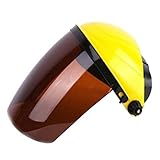 Baoblade Baoblaze 全5色　溶接マスク　保護メガネ　ヘルメット　フルフェイスシールド　高温耐性　PC材質　耐衝撃　 - 褐色